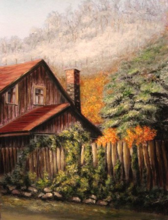 Ha felszáll a köd 60x40 cm